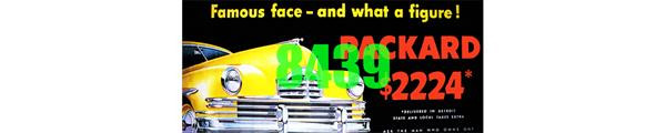 Tichy Train Group - Ho Bb Packard Famous Face - 8439