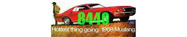 Tichy Train Group - Ho Bb 1969 Mustang - 8440