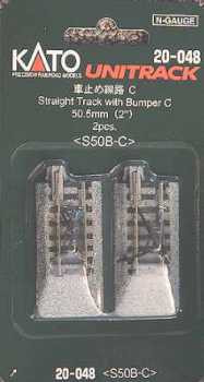 Kato - N 50.5mm Bumper 2pk - 20048