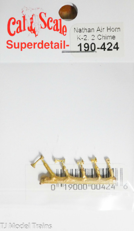 Cal-Scale Train Parts - Ho Nathan K2 Air Horn Kit - 424