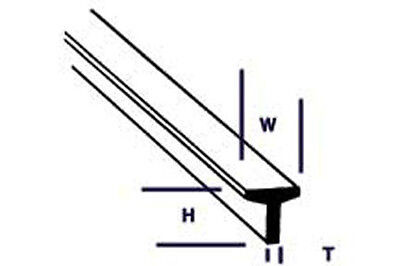 Plastruct - Tfs-3 8pk Styrene Tee 3/32 - 90563