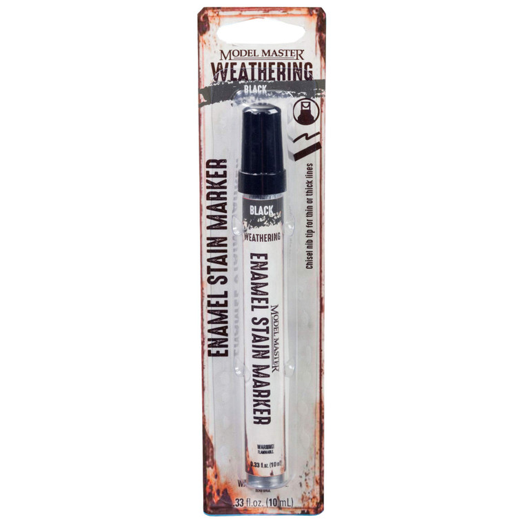Testors Paints - MM Weathered Marker Black - 342897