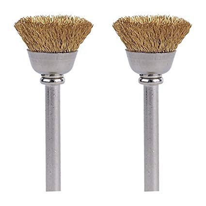 Dremel Tools - Clean/Polish Brush Brass1/2'2p - 536-02