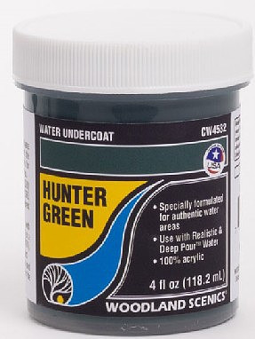 Woodland Scenics - Water Undercoat - Hunter Green - 4532