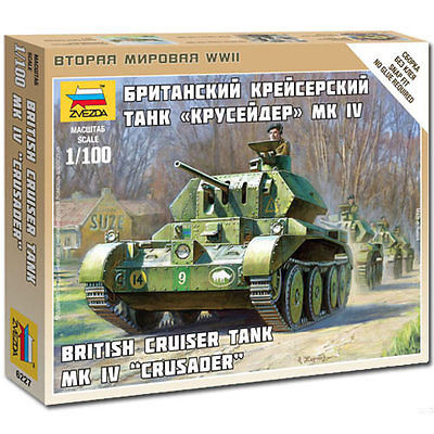 Zvezda Model Kits - British Tank Crusader Mk.Iv - 6227