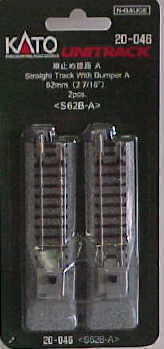 Kato - N Bumper A 62mm 2pk - 20046