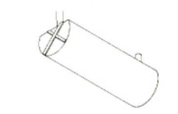 Cal-Scale Train Parts - Ho Water Tank Fp-7 - 451