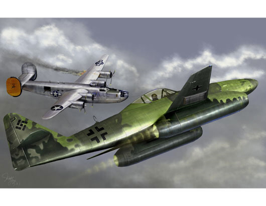 Trumpeter Models - Me-262A-1a Messerschmitt 1:144 - 1319