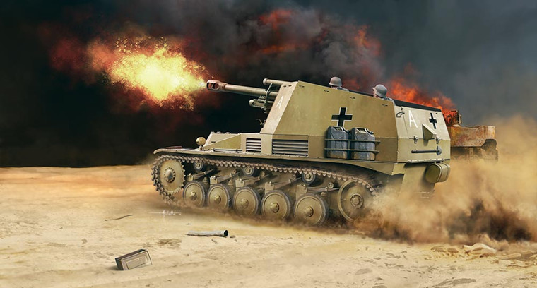 Revell Monogram Germany - Sd.Kfz.124 Wespe 1:76 - 3215