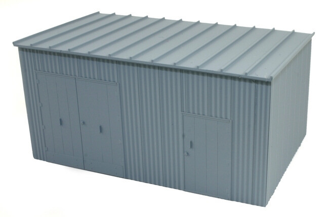 BLMA Models RR - Ho Trackside Equipment Shed - 4305