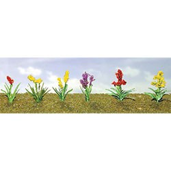 JTT Trees & Shrubs - O  Flower Plants Assted #2 - 95560
