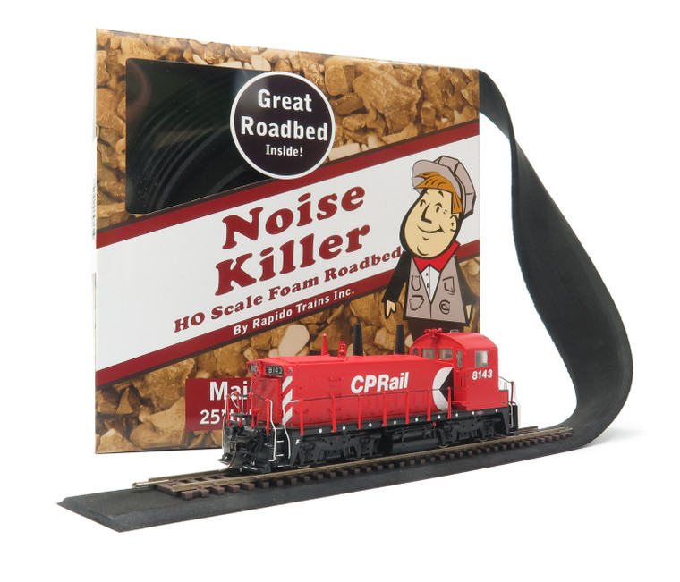 Rapido Trains - Ho Main Line Foam Roadbed 25' - 320501