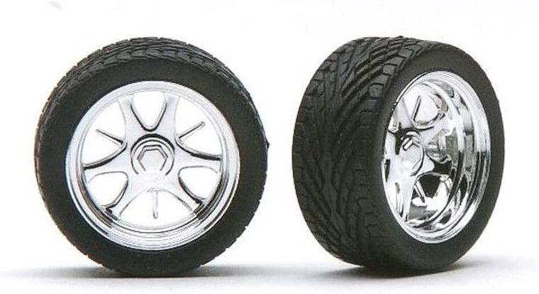 Pegasus - CHROME DAGGARS RIMS W/TIRES - 1226