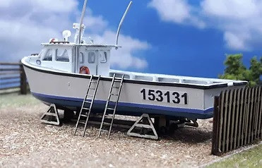 Osborn Model Kits - N Lobster Boat Lower Hull Kit - 3124