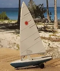 Osborn Model Kits - N Laser Dinghy Sailboat 2pc - 3129