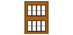 Design Preservations - Ho Two Story Victorian Window - 30144