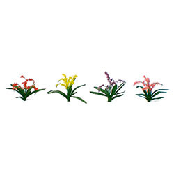 JTT Trees & Shrubs - Ho Flower Plants 3/8' - 95548