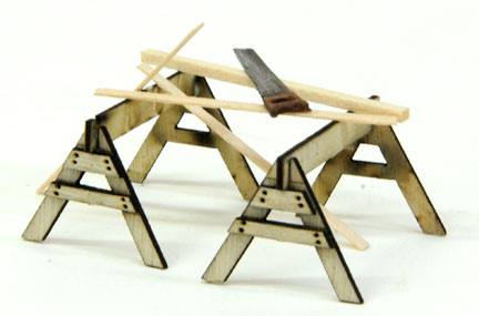 Banta Modelworks - O Saw Horses - 732