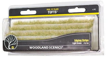 Woodland Scenics - Light Green Edging Strips - 780