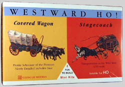 Glencoe Models - Ho Westward Ho! Covered Wagon - 3601