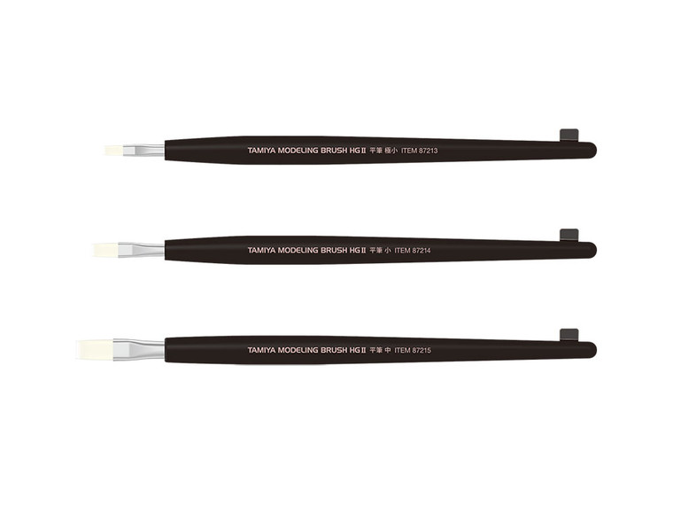 Tamiya Paint - Hobby Kits - Modeling Brush HG II Flat Medium - 87215