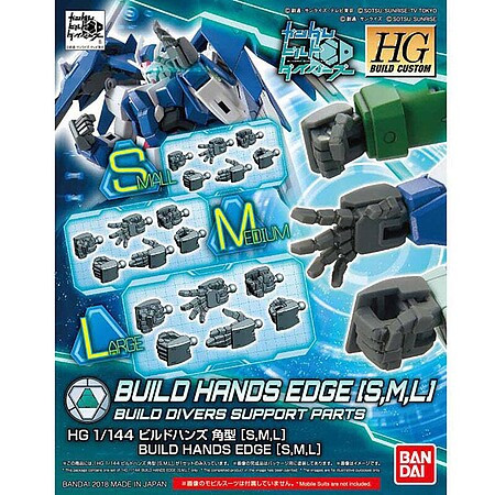Bandai - Gundam Models - Build Hands Kaku Gund Build Dv - 2443371