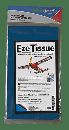 Deluxe Materials  Glue - EZE Tissue Blue 5 per pack - BD72