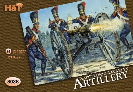 HaT Industries Figures - Bavarian Artillery 1:72 - 8038