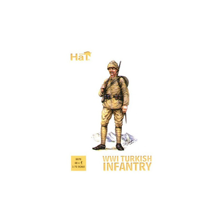 HaT Industries Figures - Ww-I Ottoman Infantry 1:72 - 8070