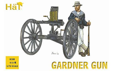 HaT Industries Figures - Gardner Gun 1:72 - 8180