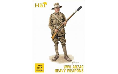 HaT Industries Figures - AnZac Heavy Weapons 1:72 - 8190