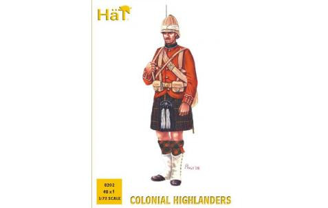 HaT Industries Figures - Colonial Wars Highlanders 1:72 - 8202