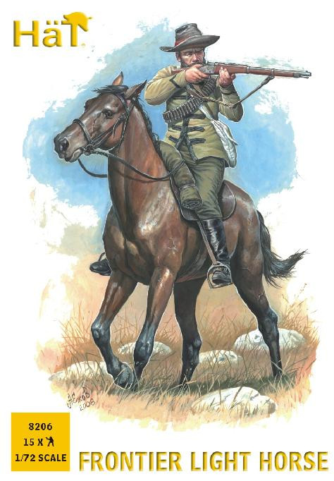 HaT Industries Figures - Frontier Light Horse 1:72 - 8206