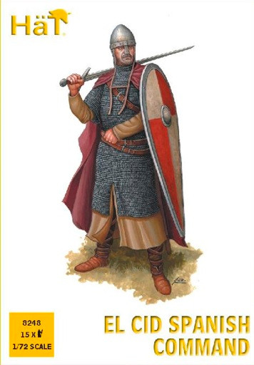 HaT Industries Figures - El Cid Spanish Command 1:72 - 8248