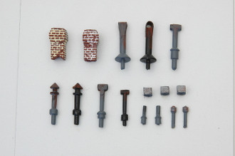 JL Innovative Design - HO Roof Stacks,Vnts,Chimny(16) - 494