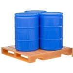 Atlas Model Railroad Co. - O 3-D Printed Scenic Barrel Pallet Set - 4002068