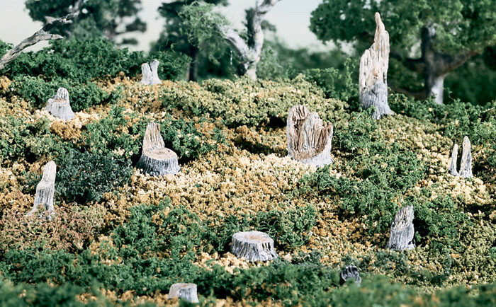 Woodland Scenics - Broken Stumps 14pk - 32