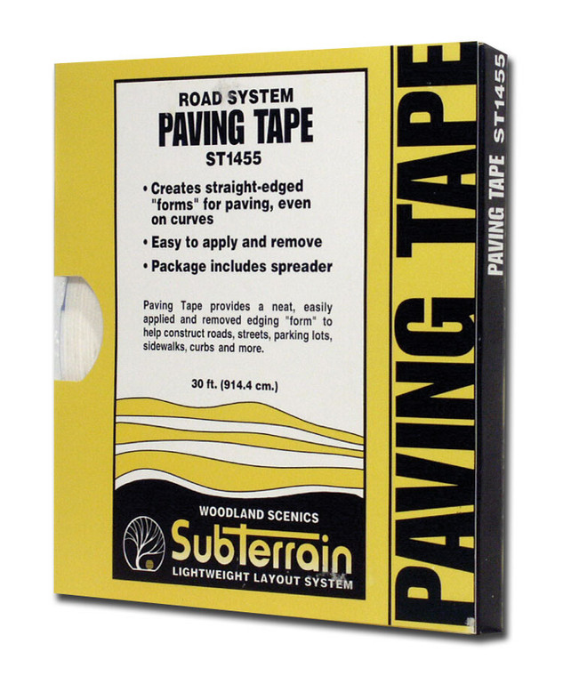 Woodland Scenics - Paving Tape 1/4'x30' - 1455