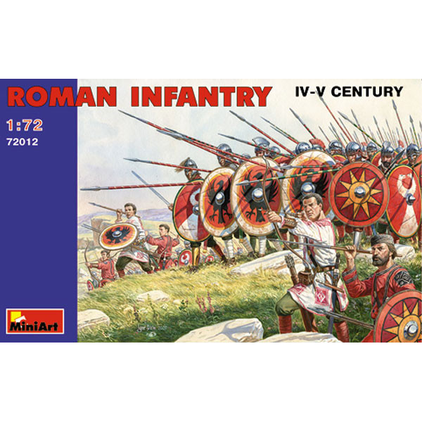 Mini Art Models - Roman Infantry Iii-Iv 1:72 - 72012