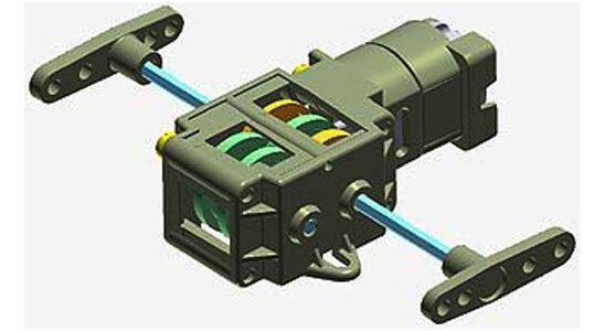 Tamiya Paint - Hobby Kits - Single Gearbox 4 Speed - 70167