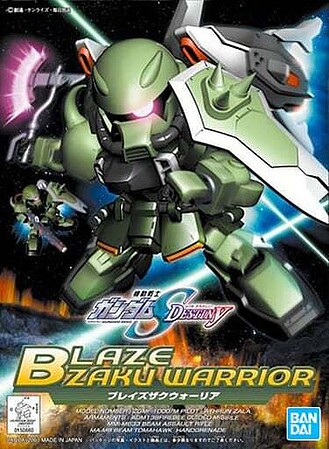 Bandai - Gundam Models - BB296 Blaze Zaku Warrior - 2018314
