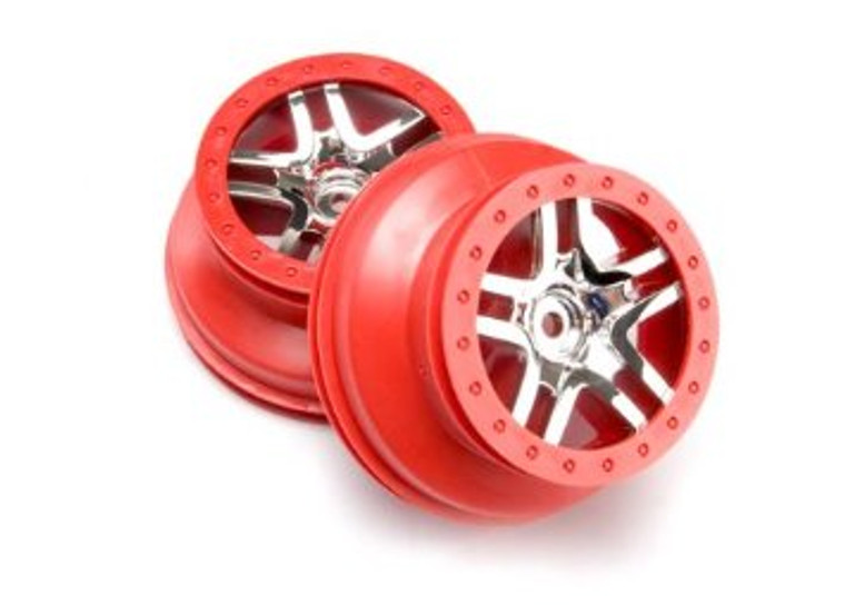 Traxxas R-C - Wheels Sct Split-Spoke Chrome - 6872A