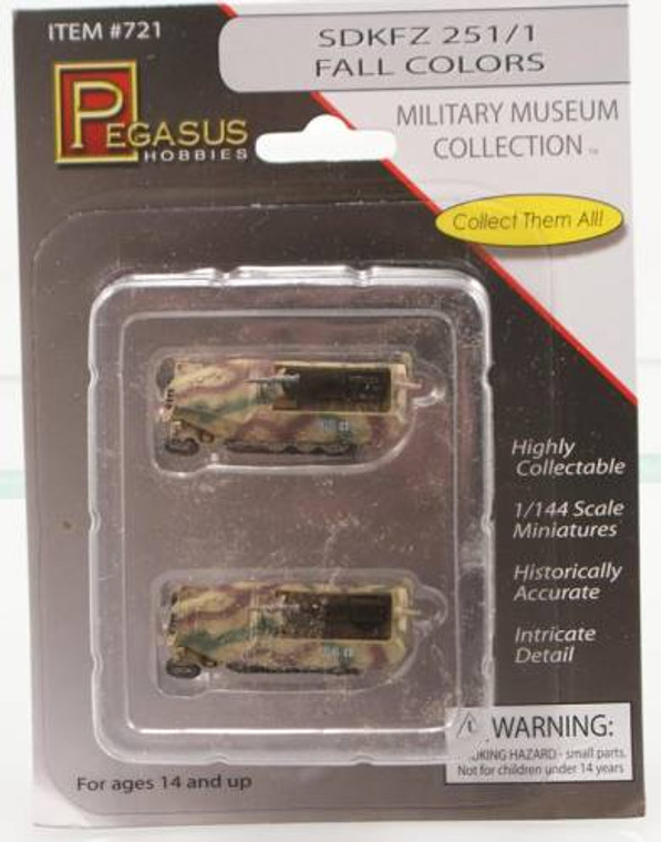 Pegasus - German Sd.Kfz.251/1 Fall 1:144 - 721