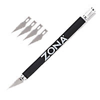 Zona Tools - Soft Grip Knife Set W/ 5 Blade - 39920