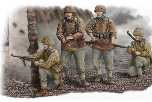 Trumpeter Models - WAFFEN SS ASSAULT TEAM 1:35 - 405