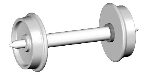 Rapido Trains - Ho 33'Wheelsets 12pk Code110 - 102044