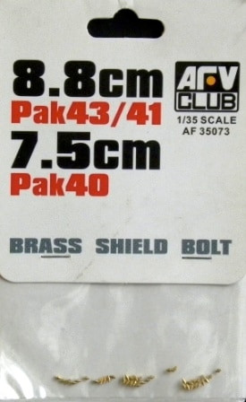 AFV Club - Pak 43/41 Brass Bolts 1:35 - AF35073