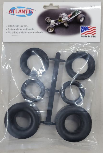 Atlantis Models - Funny Car Tire Set 1:16 - 1012