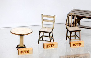 Banta Modelworks - O Square Back Chairs - 717