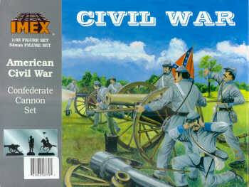 IMEX Models - 10 lb Cannon & Confed Fig 1:32 - 780